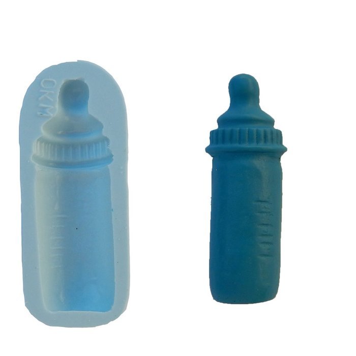 O.K molds silicone baby bottle decorating fondant gompaste supply M4825