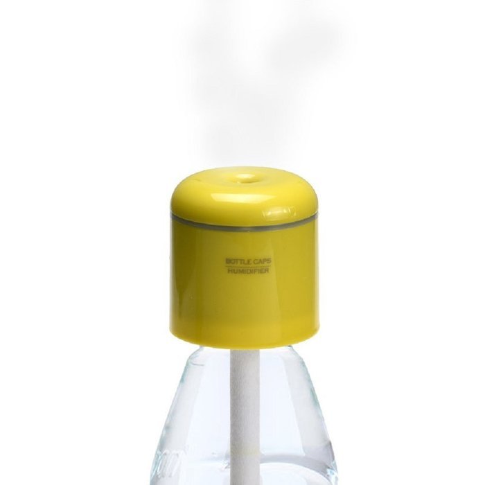 Fullkang Fashion Portable USB Mini Water Bottle Caps Humidifier Mist Maker New (Green) N16