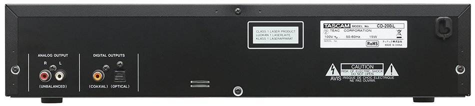 TASCAM CD-200iL Professional CD-Player with 30-Pin and Lightning iPhone Dock N2