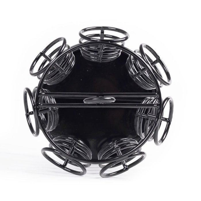 New Coffee 35 K-cups Pods Carousel Storage Holder Rack Organizer K Cups Cup