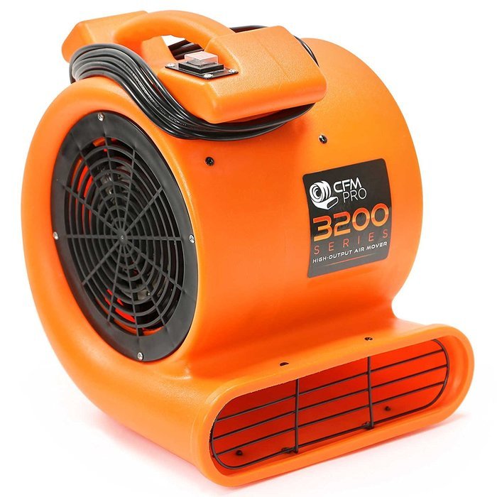 CFM PRO Air Mover & Carpet Dryer Blower Fan - 3,200 Series N5