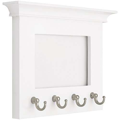 LIBERTY PFKEYR-WSN-R Picture Frame with 4 Key Hooks, 6 by Liberty