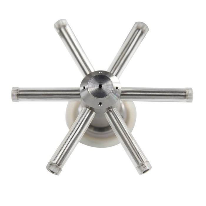 YBB Portable Cup Washing Machine Table Glass Rinser Stainless steel for Household/Bar/laboratory (Counter Top) N3