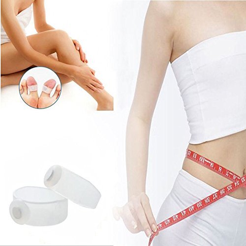 Slim Health Silicone Magnetic Foot Toe Ring Keep Fit Slimming Lose Weight N2