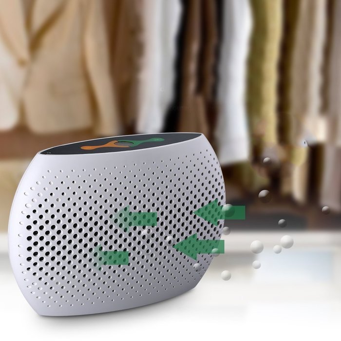 Rubility Mini Household Portable Moisture Absorber Dehumidifier for Smaller Room, Cupboard, Basement, Attic, Stored... N18