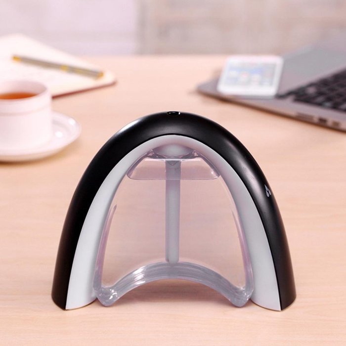 Leewa Rainbow Message Board USB Air Humidifier Light Color Night (Black) N5