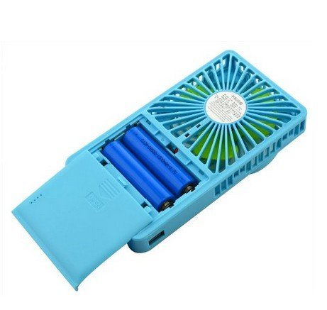 Momoday&reg; Hand-held Mini Fan Mirror fan Ultra-thin Electric-Powered Cooler 3 Speeds Portable Mini USB Summer Fan... N17