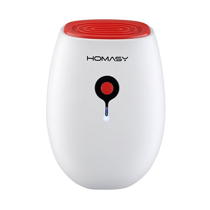 Homasy Portable Mini Dehumidifier, Electric Compact Powerful Auto Humidistat Air Dryer, Whisper Quiet, for Bedroom... N5