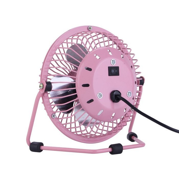 Magic Mini USB Table Desk Personal Fan (USB Powered, Metal Design, Quiet Operation, Handheld Size, Power Saving... N4