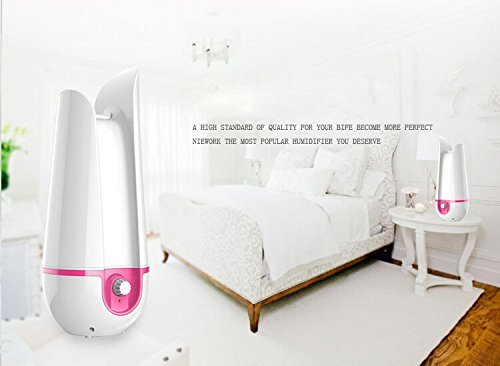 Intelligent Humidifier Aroma Humidifier Ultrasonic Portable Air Humidifier Household Office 3.0L (Blue) N8