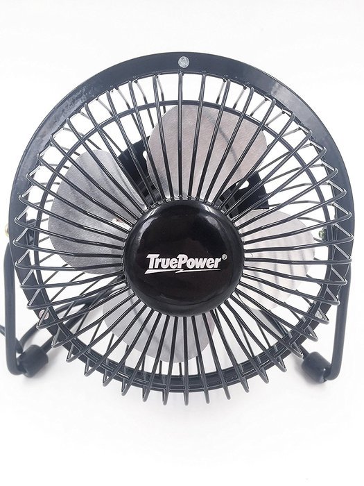 TruePower 50-5073 USB Mini Desk Fan, 4" N2