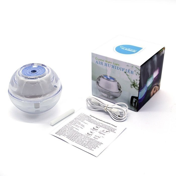 Mist Ultrasonic Humidifiers, SOKATON Mini USB Portable Air Humidifier Purifier with LED Night Light, Whisper Quiet... N14