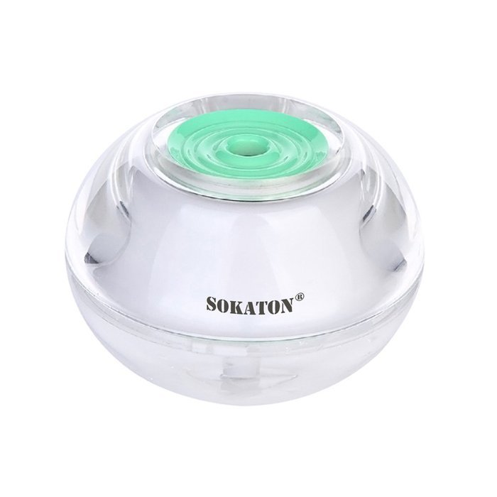 Mist Ultrasonic Humidifiers, SOKATON Mini USB Portable Air Humidifier Purifier with LED Night Light, Whisper Quiet... N15