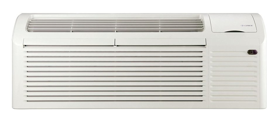 GREE Packaged Terminal Air Conditioning (PTAC) 7,000 BTU (0.6 Ton) + 3 kW Electrical Heater N2