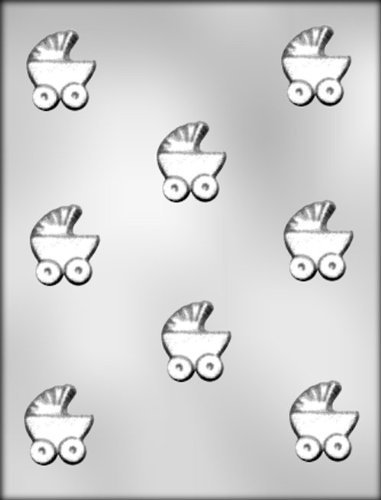CK Products 1-1/2-Inch Baby Buggy Chocolate Mold