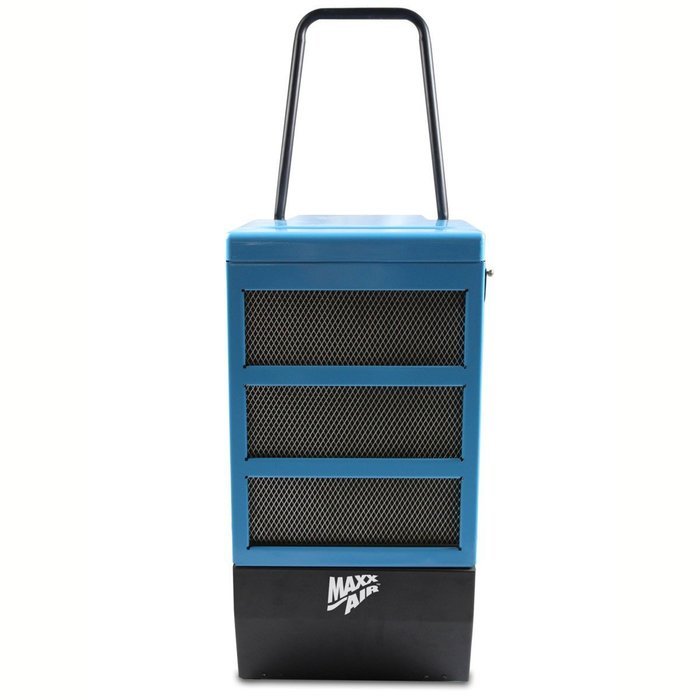 MaxxAir DH 065 BLU Metal Portable Commercial Dehumidifier, Blue N2