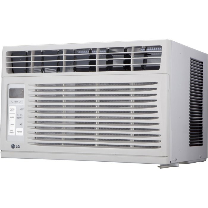 LG 6,000 BTU 115V Window-Mounted AIR Conditioner with Remote Control N2