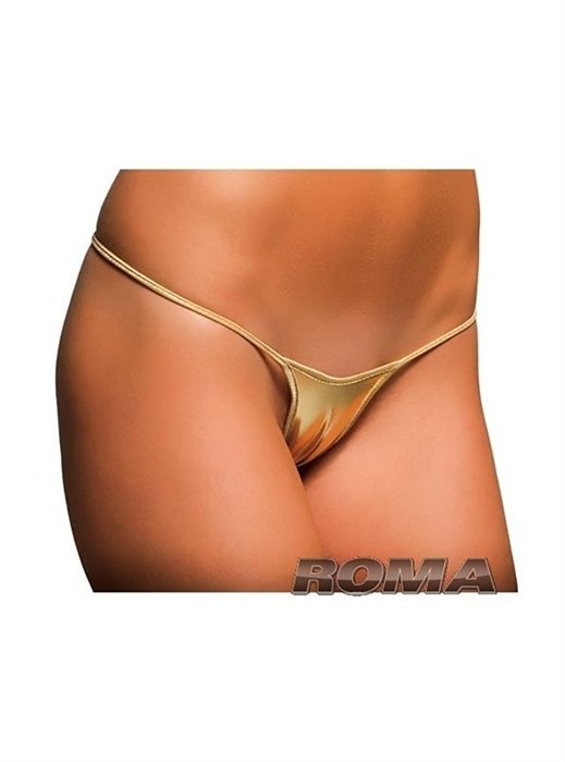RomaCostume Micro-Red-O-S Low Cut Thong, Red N3