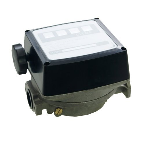 4 digital Diesel Fuel Oil Flow Meter Counter 3.5 bar High Accuracy 1% 482133 by Merry Tools HK N2