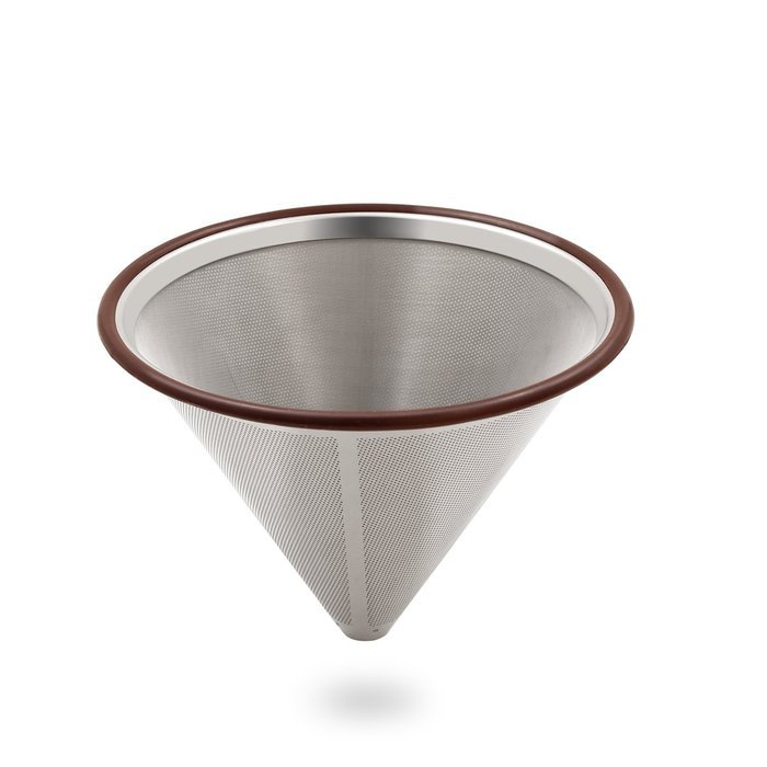 Nicelucky Coffee Dripper Stainless Steel with Double Layer Fine Mesh Reusable Pour Over Permanent Clever Coffee...