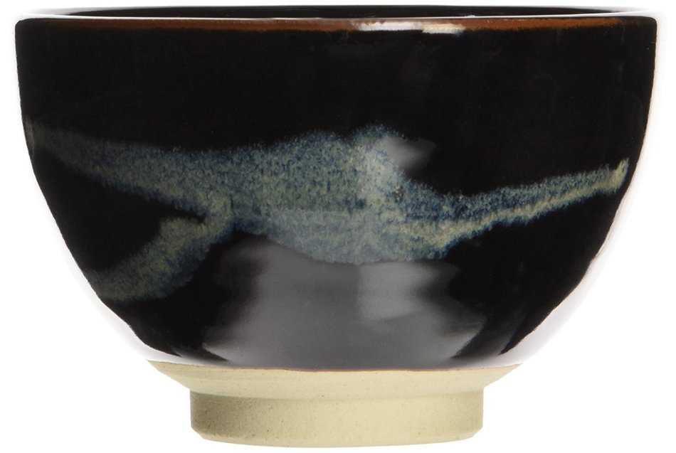 DoMatcha Handcrafted Japanese Matcha Bowl, Black