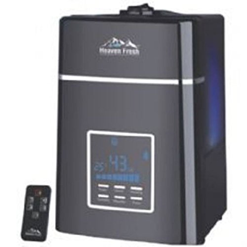 Heaven Fresh HF 707 Cool & Warm Mist HUMIDIFIER with Remote Control --- BLACK Color