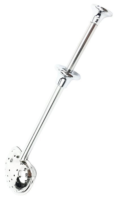 100% Food Grade Stainless Steel Easy to Use Accent Heart Shaped Tea Leaves Infuser Filter Strainer Spring Handle...