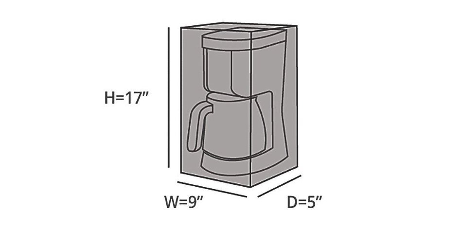 CoverMates &ndash; Keurig Coffee Maker Cover &ndash; 14W x 9D x 14H &ndash; Diamond Collection &ndash; 2 YR Warranty &ndash; Year Around Protection N7
