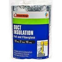 Foil and Fiberglass Duct Insulation