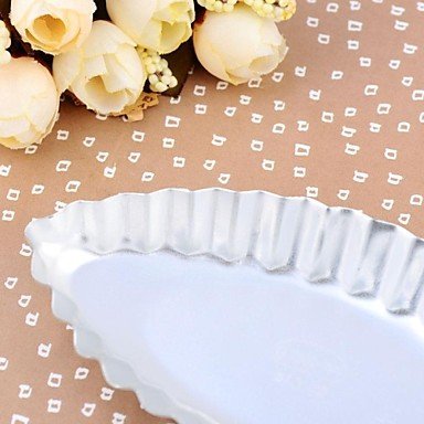 Sher Aluminum Alloy Large Chrysanthemum Ship Cake Mould 5/lot,12x5.5x1.8cm N3