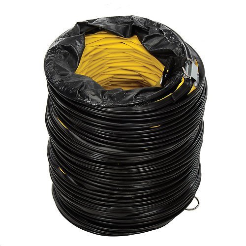 Flame Retardant Flexible Construct Heavy Duty Duct Ducting Hose16 Feet Long for 12 Inch Diameter Fan