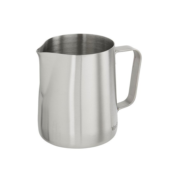 VonShef Stainless Steel Milk Pitcher Suitable for Coffee, Latte & Frothing Milk, Available in 12-Oz, 20-Oz and... N3