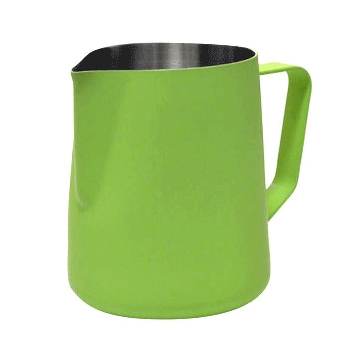 350ML Thick Stainless Steel Coffee Frothing Milk Latte Expresso Art Jug Pitcher - Green , As Described