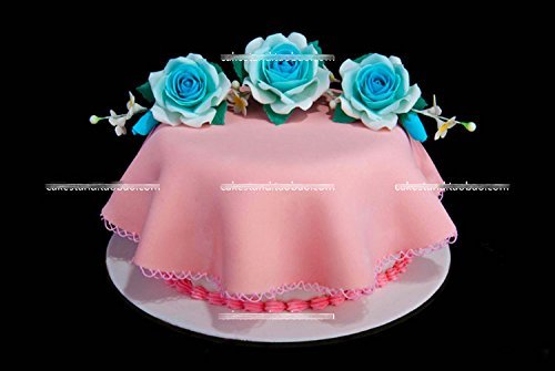 Anyana 4pcs set Rose Leaves Stainless Steel Cookie Cutter Cake Mould Tool Kitchen Tool Sugar Paste Baking Mould...