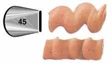Wilton 402-45 Basket Weave Decorating Tip