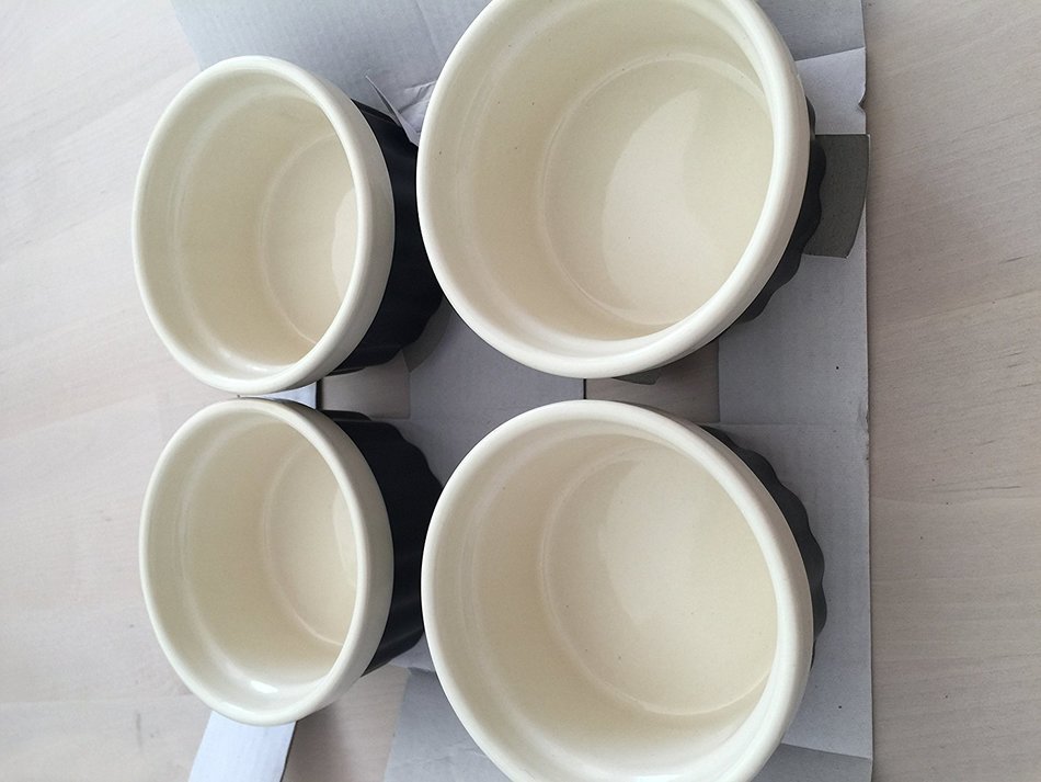 Natural Elements Grey Ramekins Set of 4