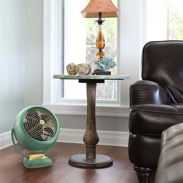 Vornado VFAN Sr. Vintage Whole Room Air Circulator, Chrome N12