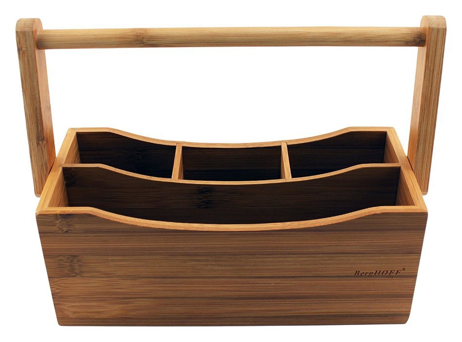 BergHOFF 2211830 Bamboo Tea Box, Natural