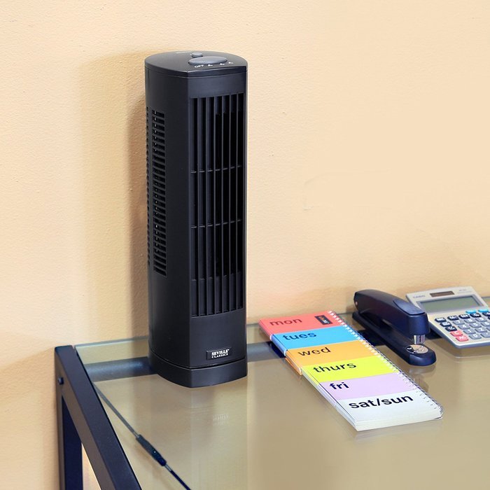 Seville Classics Ultra Slimline Tower Fan Combo Pack N4