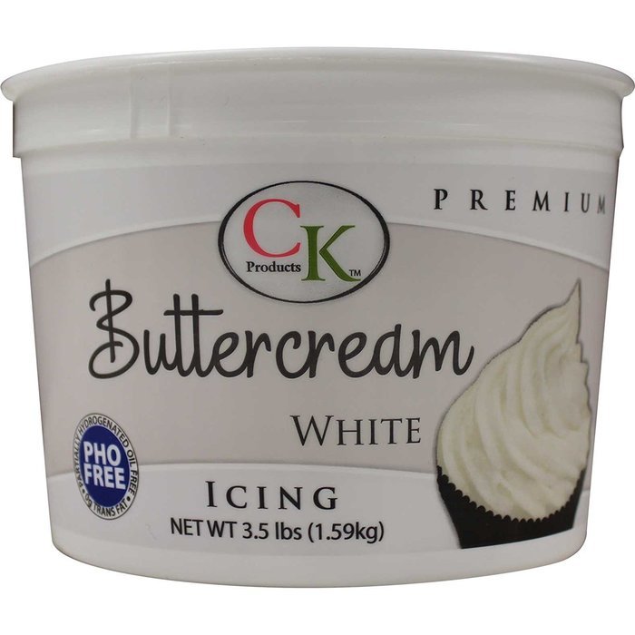 CK Products 77-800 PHO Free Buttercream Icing, 3.5 lb, White