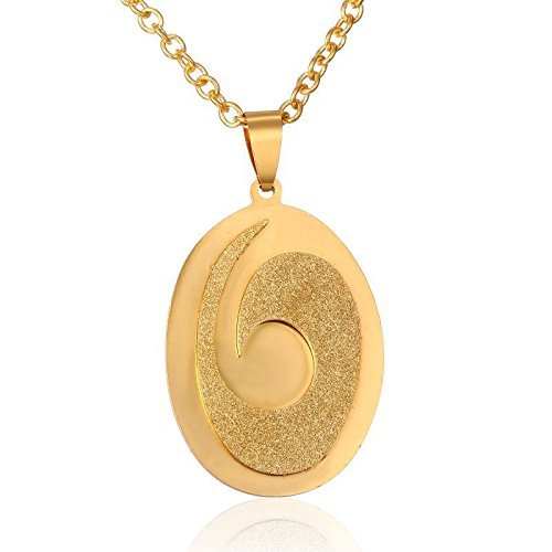 Women Men's Stainless Steel Gold Tone Cross Hollow Pendant Necklace Chain Gift (triangle) N4