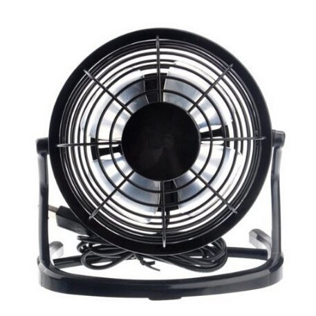 Niceshop 360 Degree Rotation Ultra-quiet USB Powered Mini Summer Electric Cooling Fan for PC /Laptop /Notebook... N11