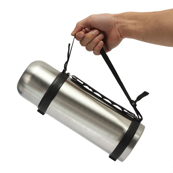 Thermos Stainless Steel for Thermos Insulated Travel Flask Bottle 1.2L Convenient To Home Travel Elegant Simple... N2