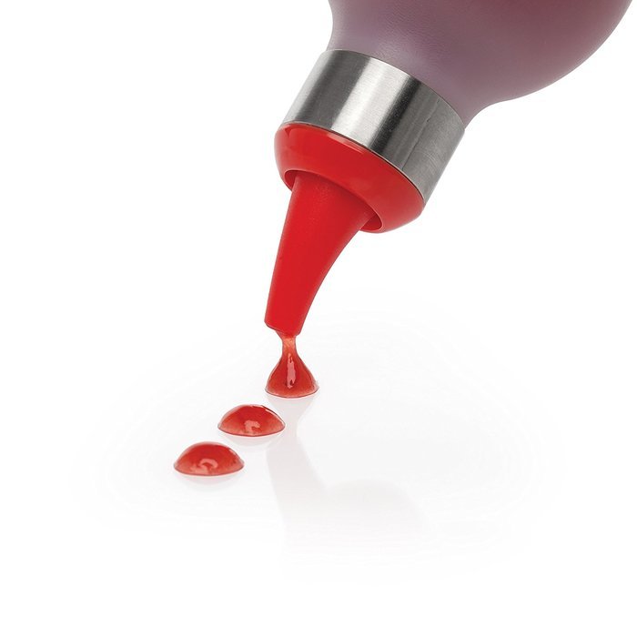 Elizabeth Karmel's Saucy 16-Ounce Squeeze Bottles with Decorator Tips, Set of 2