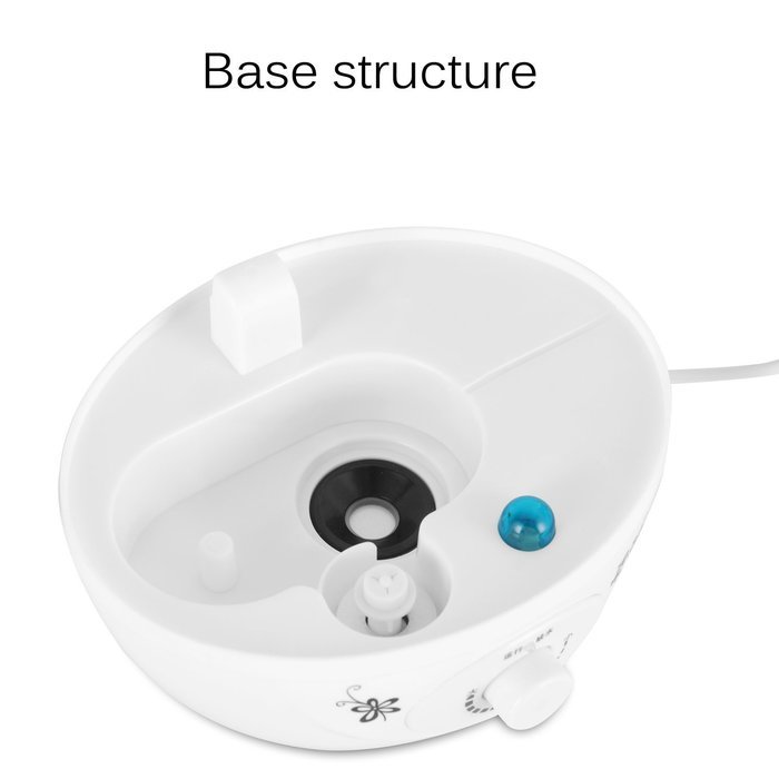 XIQI 3L Ultrasonic Cool Mist Humidifier,2*360D Rotation Nozzle,Automatic Shut-off And Night light Function With... N4