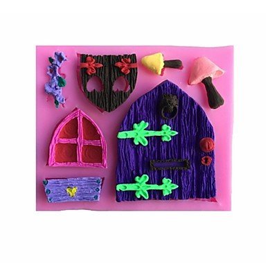 Y&XL&H Window Shape Fondant Mold Cake Decoration Mold