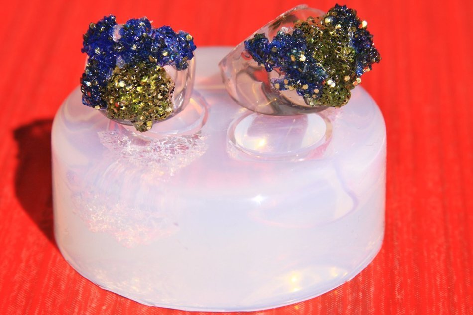 Multi-Clear-silicone Ring Molds 2pc,size 5.5, 7.(A63)