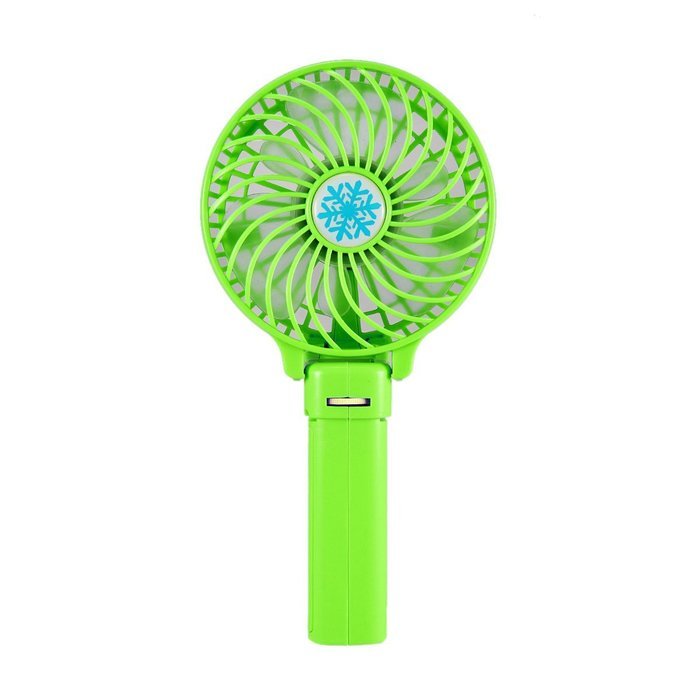 Dealpeak Mini Rechargeable Foldable USB Handheld Fan Fast Cooling Fan Cooler (pink) N22