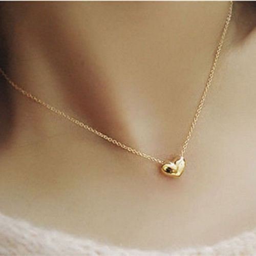 Fashion Jewelry Pendant Crystal Choker Chunky Statement Bib Chain Gold Necklace