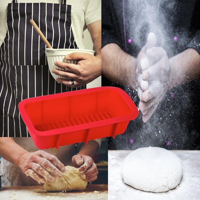 Bread Pan - Best Bakeware for Baking Loaf and Large Cakes - Includes a Free Basting Brush - Commercial Grade Non... N2